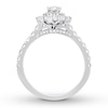 Thumbnail Image 2 of Previously Owned Neil Lane Diamond Engagement Ring 7/8 ct tw Marquise & Round-cut 14K White Gold