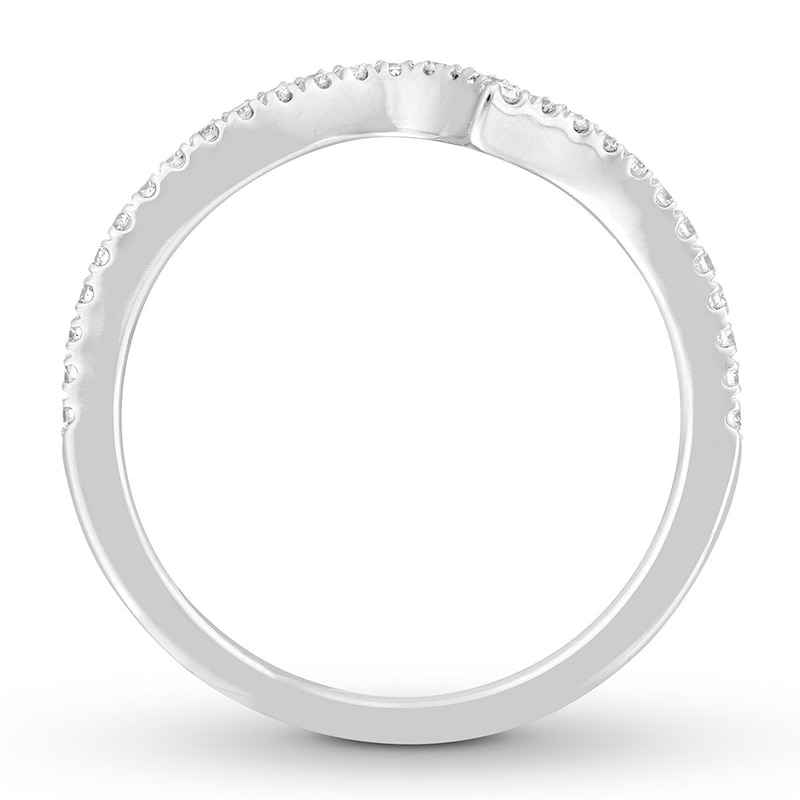 Main Image 2 of Previously Owned Neil Lane Diamond Wedding Band 1/5 ct tw Round-cut 14K White Gold