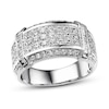 Thumbnail Image 0 of Previously Owned Men's Diamond Band 1-1/2 ct tw Round-cut 10K White Gold