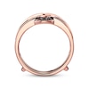 Thumbnail Image 1 of Previously Owned Black Diamond Insert Ring 1/5 Carat tw 14K Rose Gold