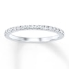 Thumbnail Image 1 of Previously Owned Wedding Band 1/4 ct tw Round-cut Diamonds 14K White Gold