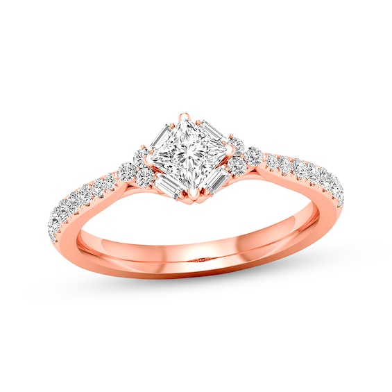 Previously Owned Diamond Engagement Ring 1 ct tw 14K Rose Gold