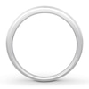 Thumbnail Image 1 of Previously Owned Men's Diamond Band 3/8 ct tw Round & Baguette-cut 10K White Gold