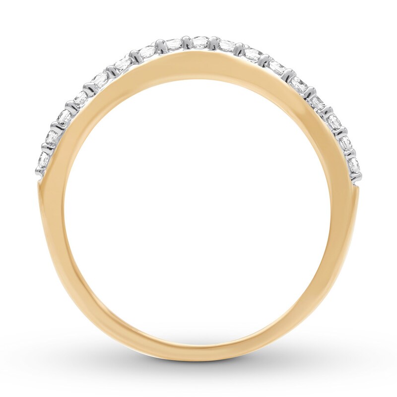 Main Image 2 of Previously Owned Diamond Enhancer Ring 1/2 ct tw 14K Yellow Gold