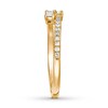 Thumbnail Image 2 of Previously Owned Ever Us Diamond Ring 1/4 ct tw Baguette & Round 10K Yellow Gold
