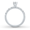 Thumbnail Image 2 of Previously Owned THE LEO Diamond Engagement Ring 1-3/8 ct tw Round-cut 14K White Gold