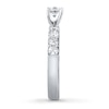 Thumbnail Image 2 of Previously Owned THE LEO Diamond Engagement Ring 1-3/8 ct tw Round-cut 14K White Gold