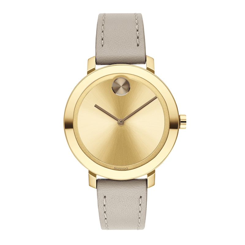 Main Image 1 of Previously Owned Ladies' Movado Bold Evolution Gold-Tone Strap Watch 3600642