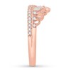 Thumbnail Image 2 of Previously Owned Emmy London Diamond Crown Ring 1/3 ct tw 10K Rose Gold