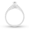 Previously Owned Ever Us Diamond Engagement Ring 5/8 ct tw Round-cut 14K White Gold