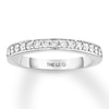 Thumbnail Image 0 of Previously Owned THE LEO Diamond Wedding Band 1/3 ct tw Round-cut 14K White Gold