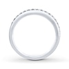 Thumbnail Image 2 of Previously Owned THE LEO Diamond Wedding Band 1/4 ct tw Round-cut 14K White Gold
