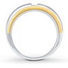 Thumbnail Image 2 of Previously Owned Ever Us Men's Ring 1/5 ct tw Diamonds 14K Two-Tone Gold Size 12
