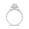 Thumbnail Image 2 of Previously Owned Neil Lane Engagement Ring 3/4 ct tw Heart & Round-cut Diamonds 14K White Gold - Size 8.5