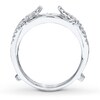 Thumbnail Image 1 of Previously Owned Enhancer Ring 3/4 ct tw Round-cut Diamonds 14K White Gold - Size 8.5