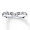 Thumbnail Image 1 of Previously Owned Diamond Wedding Band 1/5 ct tw Round-cut 10K White Gold Size 9.25