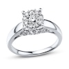 Thumbnail Image 0 of Previously Owned Diamond Ring 1/2 ct tw Round-cut 10K White Gold - Size 5