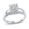 Thumbnail Image 1 of Previously Owned Diamond Ring 1/2 ct tw Round-cut 10K White Gold - Size 5