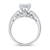 Thumbnail Image 4 of Previously Owned Diamond Ring 1/2 ct tw Round-cut 10K White Gold - Size 5