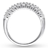 Thumbnail Image 2 of Previously Owned Diamond Anniversary Band 2 ct tw Round-cut 10K White Gold