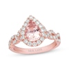 Thumbnail Image 1 of Previously Owned Neil Lane Morganite Engagement Ring 3/4 ct tw Round-cut Diamonds 14K Rose Gold - Size 4.5