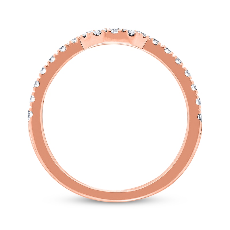 Main Image 2 of Previously Owned Neil Lane Wedding Band 3/8 ct tw Diamonds 14K Rose Gold