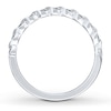 Thumbnail Image 2 of Previously Owned Neil Lane Diamond Wedding Band 1/6 ct tw Round-cut 14K White Gold