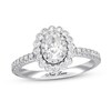 Thumbnail Image 0 of Previously Owned Neil Lane Diamond Engagement Ring 7/8 ct tw Oval & Round-cut 14K White Gold