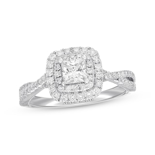 Overnight Platinum Engagement Ring 50843-E-3-4-PL, James Douglas Jewelers  LLC