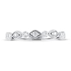 Thumbnail Image 3 of Previously Owned Adrianna Papell Diamond Anniversary Band 1/3 ct tw 14K White Gold