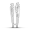 Thumbnail Image 3 of Previously Owned Diamond Enhancer Ring 3/4 ct tw Round-cut 14K White Gold
