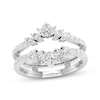 Thumbnail Image 0 of Previously Owned Diamond Enhancer Ring 3/4 ct tw Marquise & Round-cut 14K White Gold