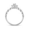 Thumbnail Image 3 of Previously Owned Diamond Engagement Ring 3/8 ct tw Round-cut 10K White Gold