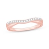 Thumbnail Image 1 of Previously Owned Diamond Anniversary Band 1/10 ct tw Round-Cut 14K Rose Gold