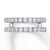 Thumbnail Image 1 of Previously Owned Diamond Enhancer Band 1 ct tw Round-cut 14K White Gold