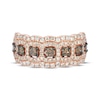 Thumbnail Image 4 of Previously Owned Le Vian Chocolate Diamond Ring 1-1/2 ct tw 14K Strawberry Gold