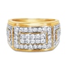 Thumbnail Image 2 of Previously Owned Men's Diamond Ring 2 ct tw Round-cut 10K Yellow Gold