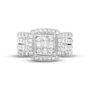 Thumbnail Image 2 of Previously Owned  Diamond Engagement Ring 2 ct tw Princess & Round-cut 10K White Gold