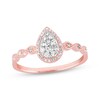 Thumbnail Image 1 of Previously Owned Diamond Promise Ring 1/4 ct tw Round-cut 10K Rose Gold