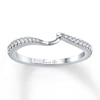 Thumbnail Image 1 of Previously Owned Ever Us Diamond Band 1/8 ct tw Round-cut 14K White Gold Size 10