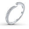 Thumbnail Image 2 of Previously Owned Ever Us Diamond Band 1/8 ct tw Round-cut 14K White Gold Size 10