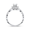 Thumbnail Image 3 of Previously Owned Neil Lane Diamond Engagement Ring 1 ct tw Princess & Round-cut 14K White Gold Size 4.5