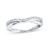Thumbnail Image 1 of Previously Owned Diamond Wedding Band 1/4 ct tw Round-cut 14K White Gold Size 4.5