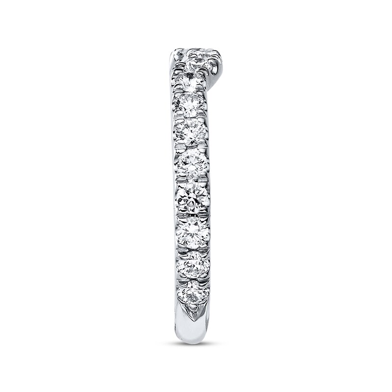 Main Image 2 of Previously Owned Neil Lane Wedding Band 5/8 ct tw Round-cut Diamonds 14K White Gold - Size 5