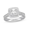 Thumbnail Image 1 of Previously Owned Neil Lane Engagement Ring 1-1/2 ct tw Princess & Round-cut Diamonds 14K White Gold - Size 6.5