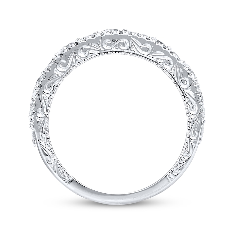 Previously Owned Neil Lane Anniversary Band 2 ct tw Marquise, Oval & Round-cut Diamonds 14K White Gold - Size 6.75