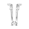 Thumbnail Image 3 of Previously Owned Diamond Insert Ring 1/4 ct tw Round-cut 14K White Gold - Size 4.25