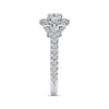 Thumbnail Image 2 of Previously Owned Neil Lane Bridal Ring 1-1/8 ct tw Round-cut Diamonds 14K White Gold - Size 4.5