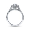Thumbnail Image 3 of Previously Owned Neil Lane Bridal Ring 1-1/8 ct tw Round-cut Diamonds 14K White Gold - Size 4.5