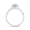 Thumbnail Image 2 of Previously Owned Neil Lane Premiere Diamond Engagement Ring 1-1/2 ct tw Pear & Round-cut 14K White Gold - Size 4.5